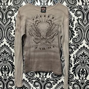 Harley Davidson, long sleeve cotton shirt size M